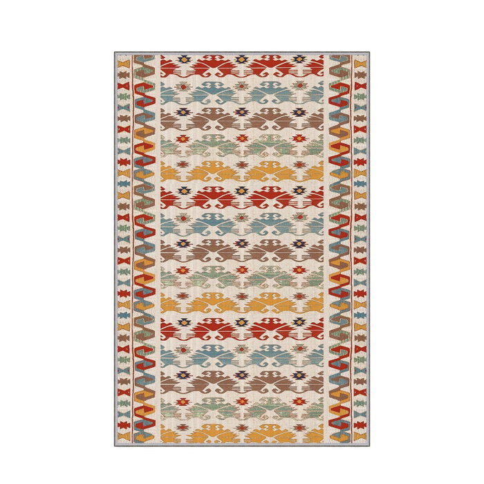 Conceptum Alfombra de Pasillo Eexfab776 Multicolor 80 x 150 cm